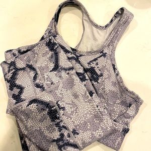Dapple Snake print Varely activewear set